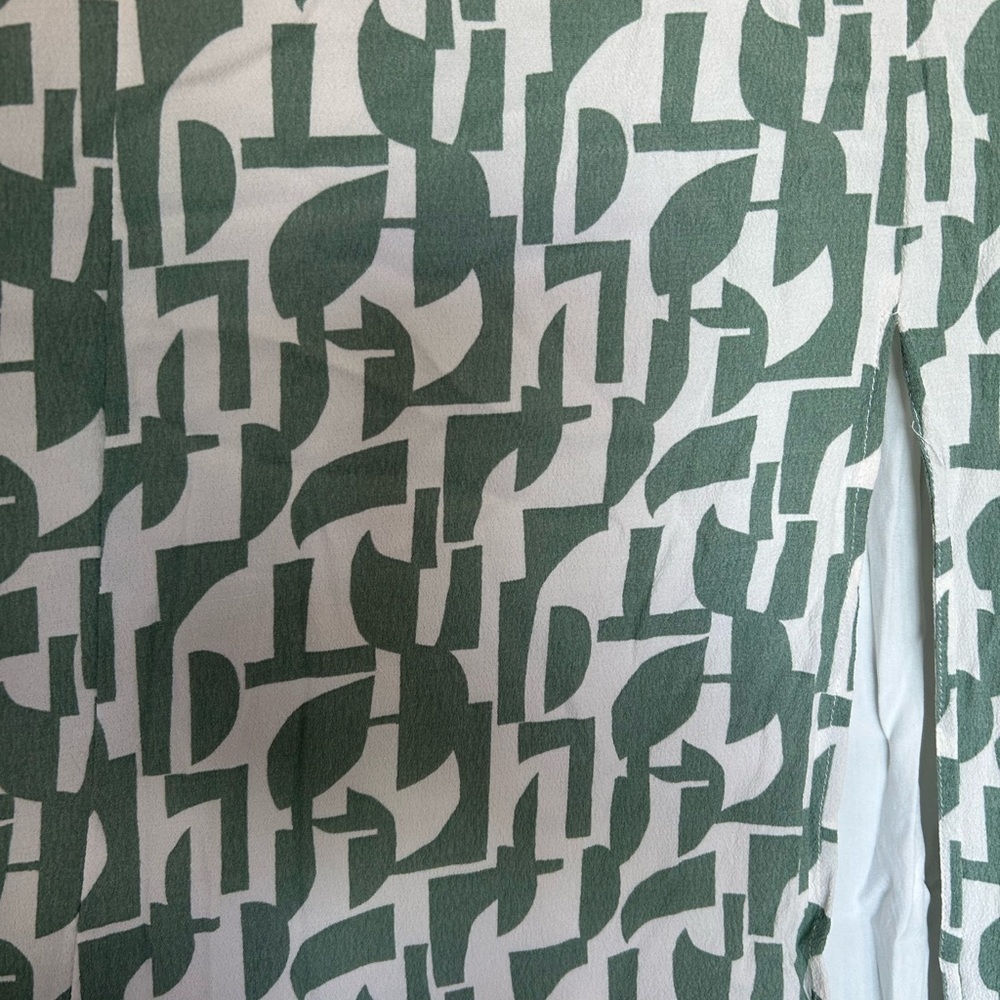 Dynamite old money corset midi dress in green - Picture 9 of 11